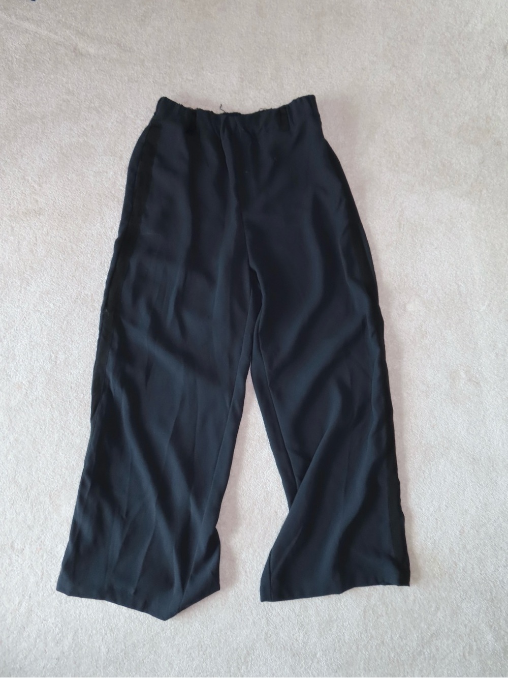Anthropologie Black Boot-Cut Flare Pants
